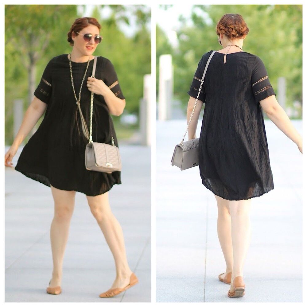 Elegant Black Women's Dress